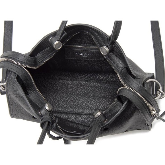 Balenciaga Blackout City S Tote Bag Black - Picture 3 of 6